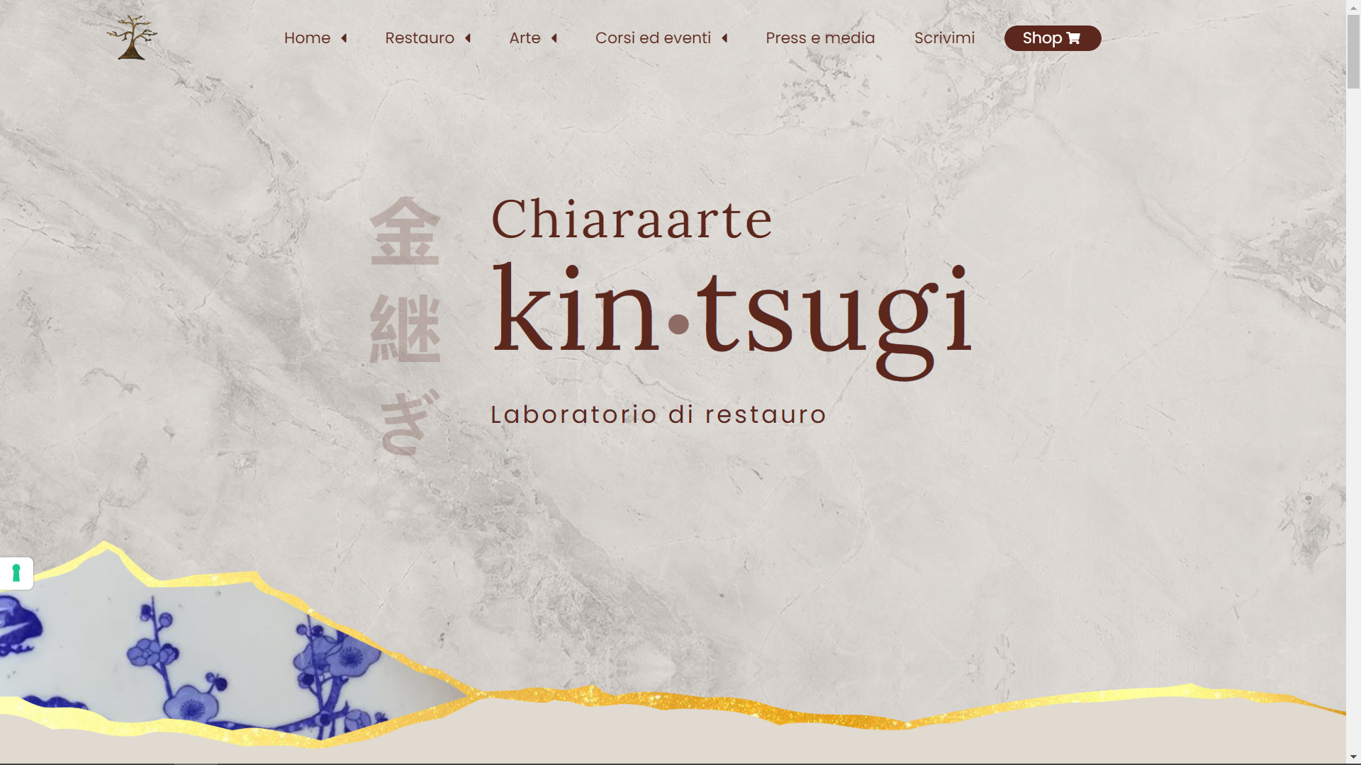 Kintsugi Chiaraarte Sito